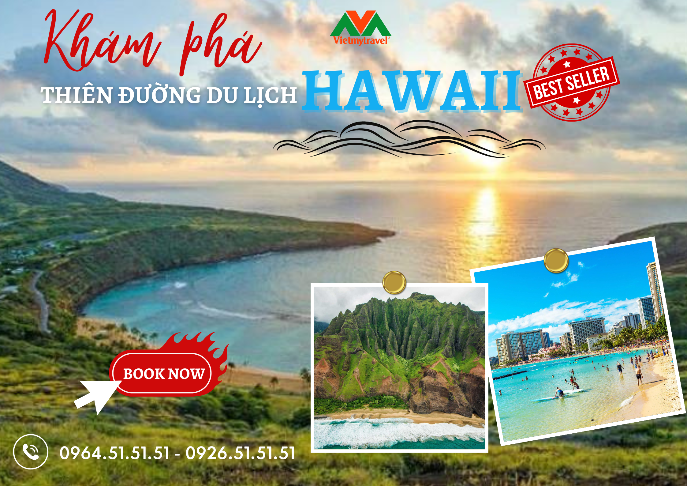 Khám phá thiên đường du lịch Hawaii với những bãi biển tuyệt đẹp và văn hóa độc đáo