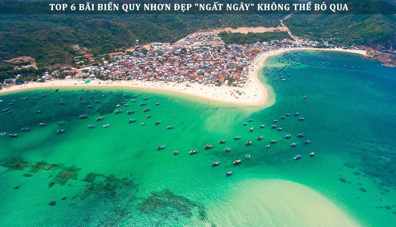 Top những bãi biển đẹp nhất không thể bỏ qua khi du lịch Quy Nhơn
